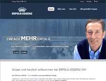 Tablet Screenshot of erfolg-essenz.ch